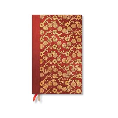 Cover for Paperblanks · The Waves - Volume 4 (Virginia Woolf’s Notebooks) Maxi Horizontal 12-month Dayplanner 2024 (Elastic Band Closure) - Virginia Woolf's Notebooks (Hardcover Book) (2023)