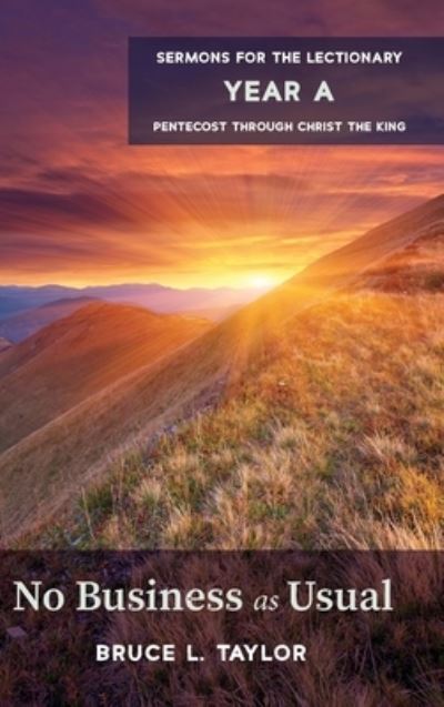 Cover for Bruce L Taylor · No Business as Usual (Hardcover Book) (2019)