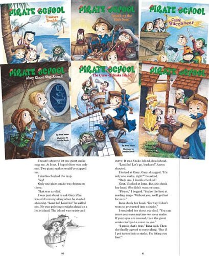Cover for Brian James · Pirate School: Camp Buccaneer / Treasure Trouble / Port of Spies / Attack on the High Seas! / Ahoy, Ghost Ship Ahead! / the Curse of Snake Island (Hardcover Book) (2009)