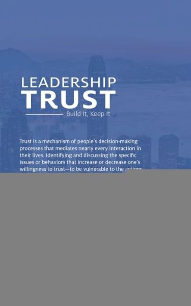 Cover for Christopher Evans · Leadership Trust: Build It, Keep It (Paperback Book) (2020)