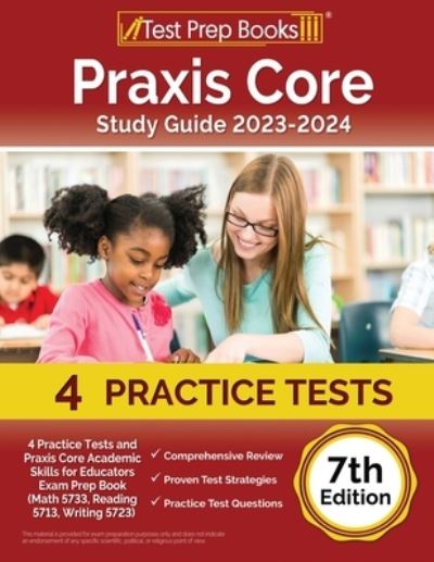 Cover for Joshua Rueda · Praxis Core Study Guide 2023-2024 (Book) (2023)