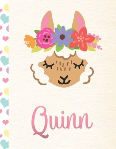 Cover for Llama Handwriting · Quinn (Paperback Bog) (2019)