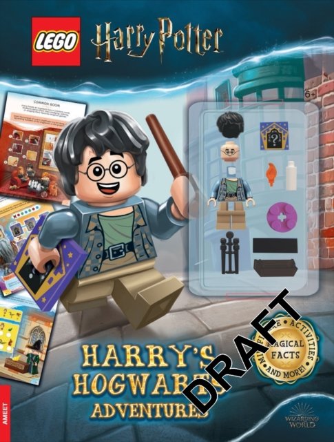 LEGO® Harry Potter™: Harry's Hogwarts Adventures (with LEGO® Harry Potter™ minifigure) - LEGO® Minifigure Activity - Lego® - Books - Michael O'Mara Books Ltd - 9781780558813 - July 21, 2022