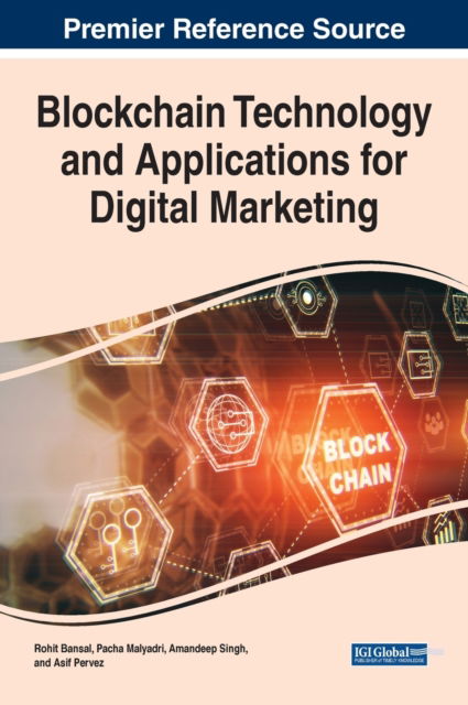 Cover for Rohit Bansal · Blockchain Technology and Applications for Digital Marketing (Hardcover Book) (2021)