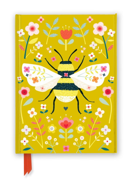 Cover for Flame Tree Studio · Bee Brown: Wildflower Bee (Foiled Journal) - Flame Tree Notebooks (Papirvare) (2025)