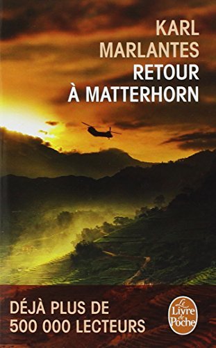 Retour a Matterhorn - K. Marlantes - Bøger - Livre de Poche - 9782253161813 - 21. august 2013
