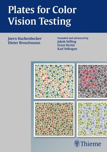 Cover for Joern Kuchenbecker · Plates for Color Vision Testing (Gebundenes Buch) (2013)