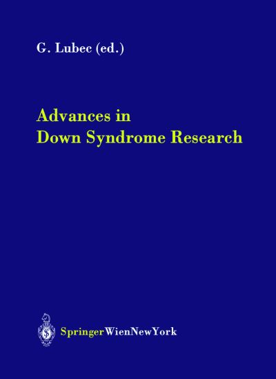 Cover for Advances in Down Syndrome Research - Journal of Neural Transmission. Supplementa (Hardcover Book) (2003)