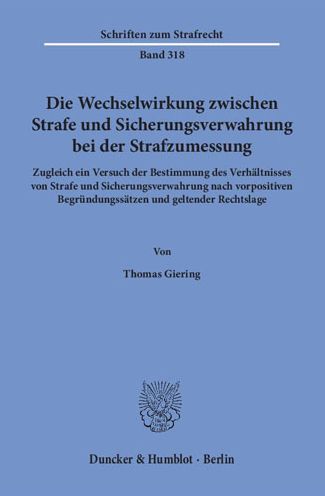 Cover for Giering · Die Wechselwirkung zwischen Str (Book) (2018)