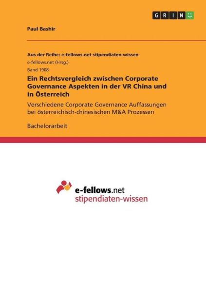 Cover for Bashir · Ein Rechtsvergleich zwischen Cor (Book) (2016)