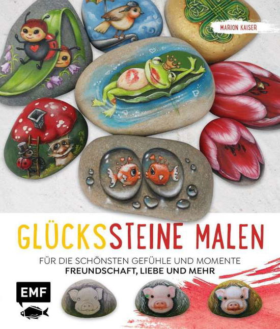 Cover for Marion Kaiser · Glückssteine malen (Gebundenes Buch) (2021)