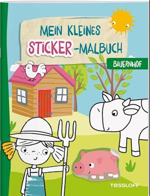 Cover for Alberta Kiel · Mein kleines Sticker-Malbuch. Bauernhof (Book) (2024)