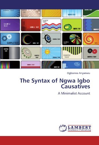 Cover for Ogbonna Anyanwu · The Syntax of Ngwa Igbo Causatives: a Minimalist Account (Paperback Book) (2011)