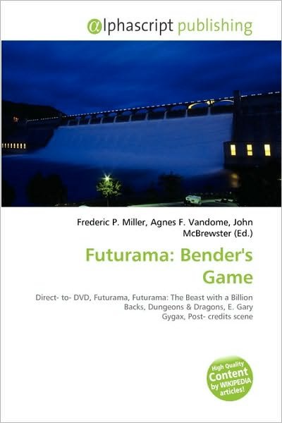 Cover for Futurama · Bender's Game (Book)