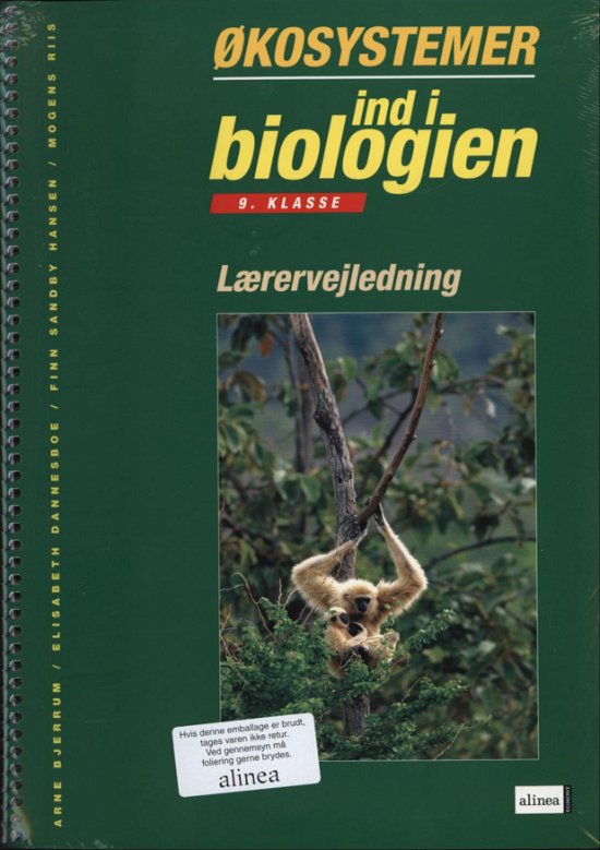 Cover for Arne Bjerrum, Elisabeth Dannesboe, Finn Sandby Hansen, Mogens Riis · Ind i biologien: Ind i biologien, 9.kl. Økosystemer, Lærervejledning (Spiralbuch) [1. Ausgabe] (2006)