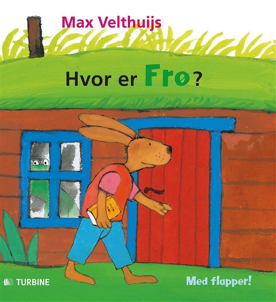 Cover for Max Velthuijs · Hvor er Frø? (Pappbok) [1. utgave] (2016)