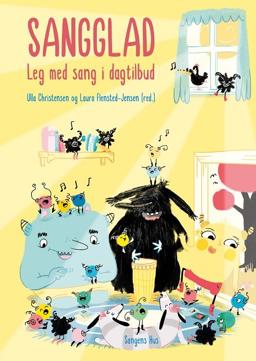 Cover for Ulla Christensen og Laura Flensted-Jensen (red.) · Sangglad - leg med sang i dagtilbud (Spiral Book) [1.º edición] (2023)