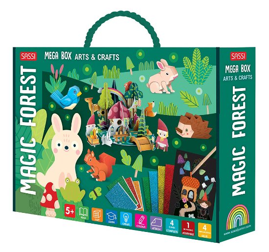 Cover for A a · Mega Box Arts and Crafts - Magic Forest (Taschenbuch) (2024)