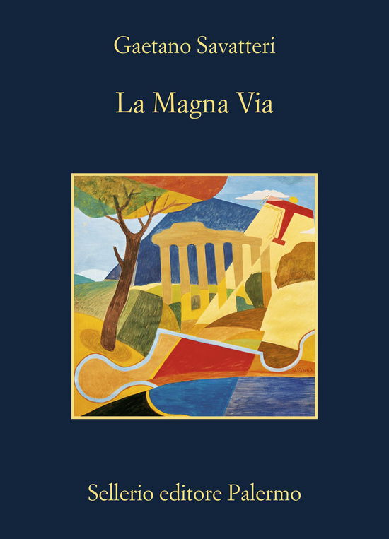 Cover for Gaetano Savatteri · La Magna Via (Book)