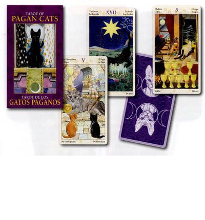 Cover for Messina, Magdelina (Magdelina Messina) · Tarot of Pagan Cats (Flashcards) (2010)