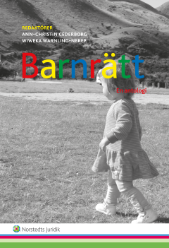 Cover for Cederborg Ann-Christin (red.) · Barnrätt : en antologi (Sewn Spine Book) (2014)