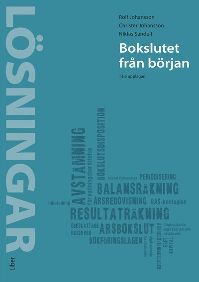 Cover for Niklas Sandell · Bokslutet från början Lösningar (Paperback Book) [Ned edition] (2025)