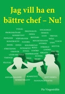 Cover for Pia Vingestråhle · Jag vill ha en bättre chef - Nu! : om konsten att skaffa sig en bra chef (Book) (2015)