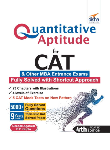 Cover for Deepak Agarwal · Quantitative Aptitude for CAT &amp; other MBA Entrance Exams 4th Edition (Paperback Book) (2018)