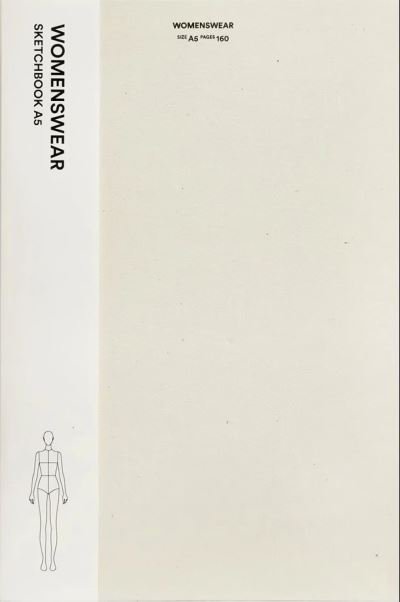 Cover for Fashionary · Fashionary Womenswear Sketchbook A5 (Innbunden bok) (2023)