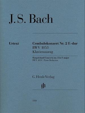 Cover for Johann Sebastian Bach · Harpsichord Concerto no. 2 E major BWV 1053 (Klavierauszug) (Paperback Bog) (2021)