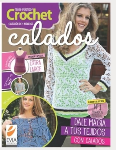 Cover for Evia Ediciones · Crochet Calados: tejido practico - Crochet Calados Tejido Practico (Paperback Book) (2020)