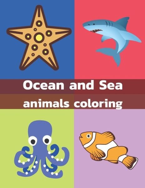 Cover for Pm Prem · Ocean and Sea Animals Coloring (Pocketbok) (2020)