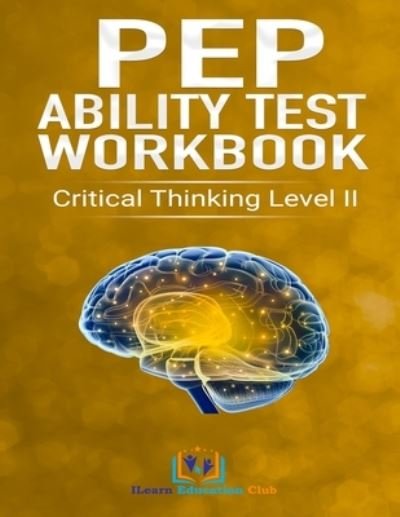 Cover for Ilearn Education Club · PEP Ability Test Workbook (Paperback Book) (2020)