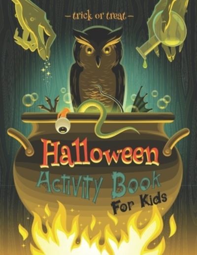 Cover for Highway 62 Publishing · Trick or Treat Halloween Activity Book for Kids (Paperback Book) (2020)