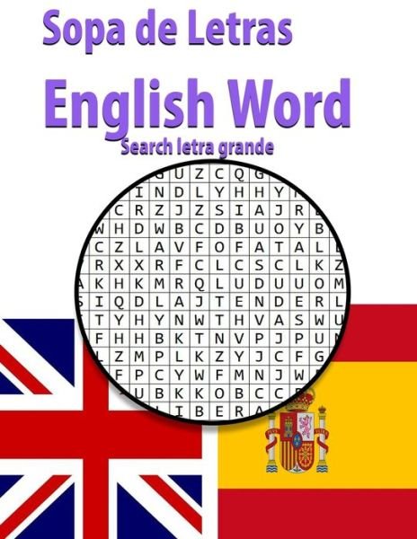Cover for M P a · Sopa de Letras English Word search letra grande (Paperback Book) (2021)