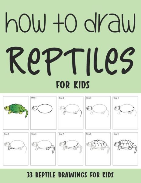 Cover for Sonia Rai · How to Draw Reptiles for Kids (Paperback Book) (2021)