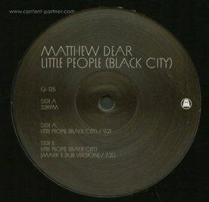 Cover for Matthew Dear · Little People (Marc E Rmx) (12&quot;) (2010)