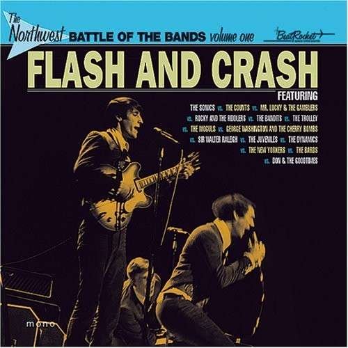 Cover for Northwest Battle Of The Bands Vol.1: Flash And Crash (LP) [Coloured edition] (2018)