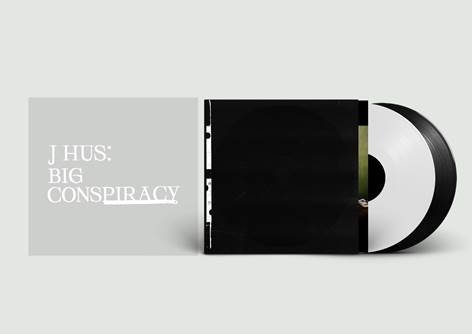 Cover for J Hus · Big Conspiracy (Black And White Vinyl) (LP) [Reissue edition] (2020)