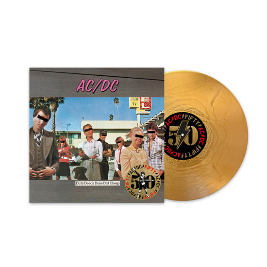 Ac/Dc · Dirty Deeds Done Dirt Cheap (LP) [Limited Gold Vinyl edition] (2024)