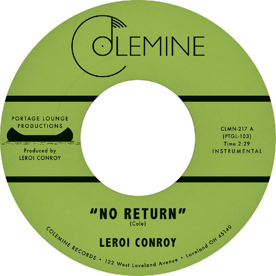 No Return B/W Path Of Man - Leroi Conroy - Música - COLEMINE RECORDS - 0648564356814 - 13 de junho de 2025