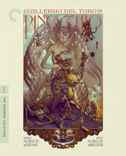 Cover for Criterion Collection · Guillermo Del Toro's Pinocchio (4K UHD Blu-ray) (2023)
