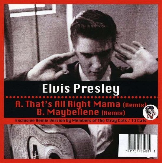 Cover for Elvis Presley · That's All Right Mama (13 Cats Rmx) (7&quot;) [Remix edition] (2009)