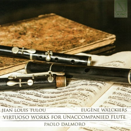 Cover for Paolo Dalmoro · Virtuoso Works for Unaccompanied Flute (CD) (2018)