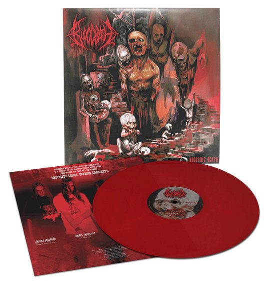 Cover for Bloodbath · Breeding Death (Red Vinyl) (LP) (2022)