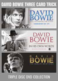 Cover for David Bowie · Three Card Trick (DVD) (2019)