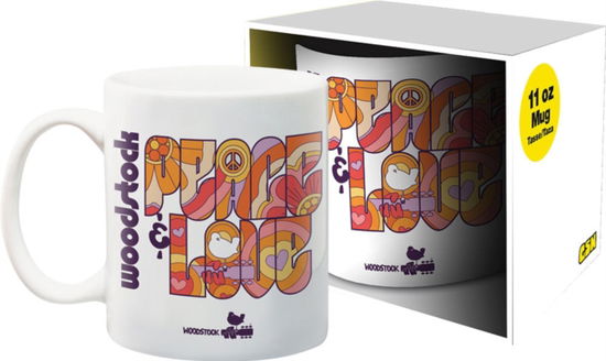 Cover for Woodstock · Woodstock Peace And Love Boxed Mug (11Oz) (Mug) (2024)