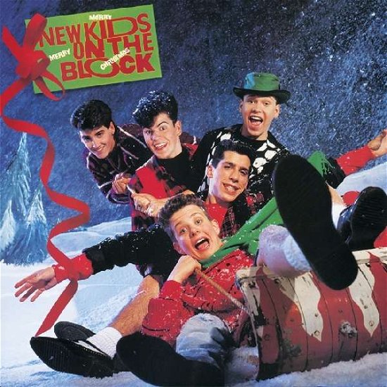 Cover for New Kids on the Block · Merry Merry Christmas (LP) [Limited Green Vinyl edition] (2018)
