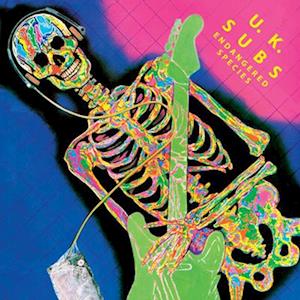 Cover for UK Subs · Endangered Species (Pink Vinyl) (Colored Vinyl, Bonus Tracks, With Booklet, Reissue) (2 Lp's) (LP) (2022)