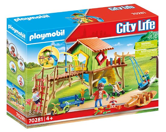 Cover for Playmobil · Avontuurlijke speeltuin Playmobil (70281) (Toys)